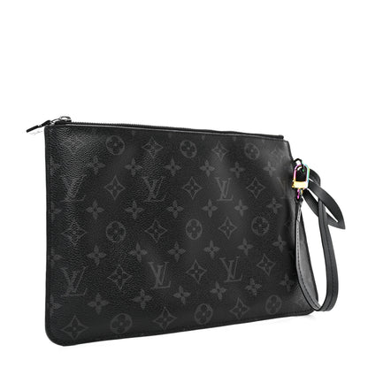 Louis Vuitton Monogram Eclipse Fragment Cabas Light Pochette 3 of 7