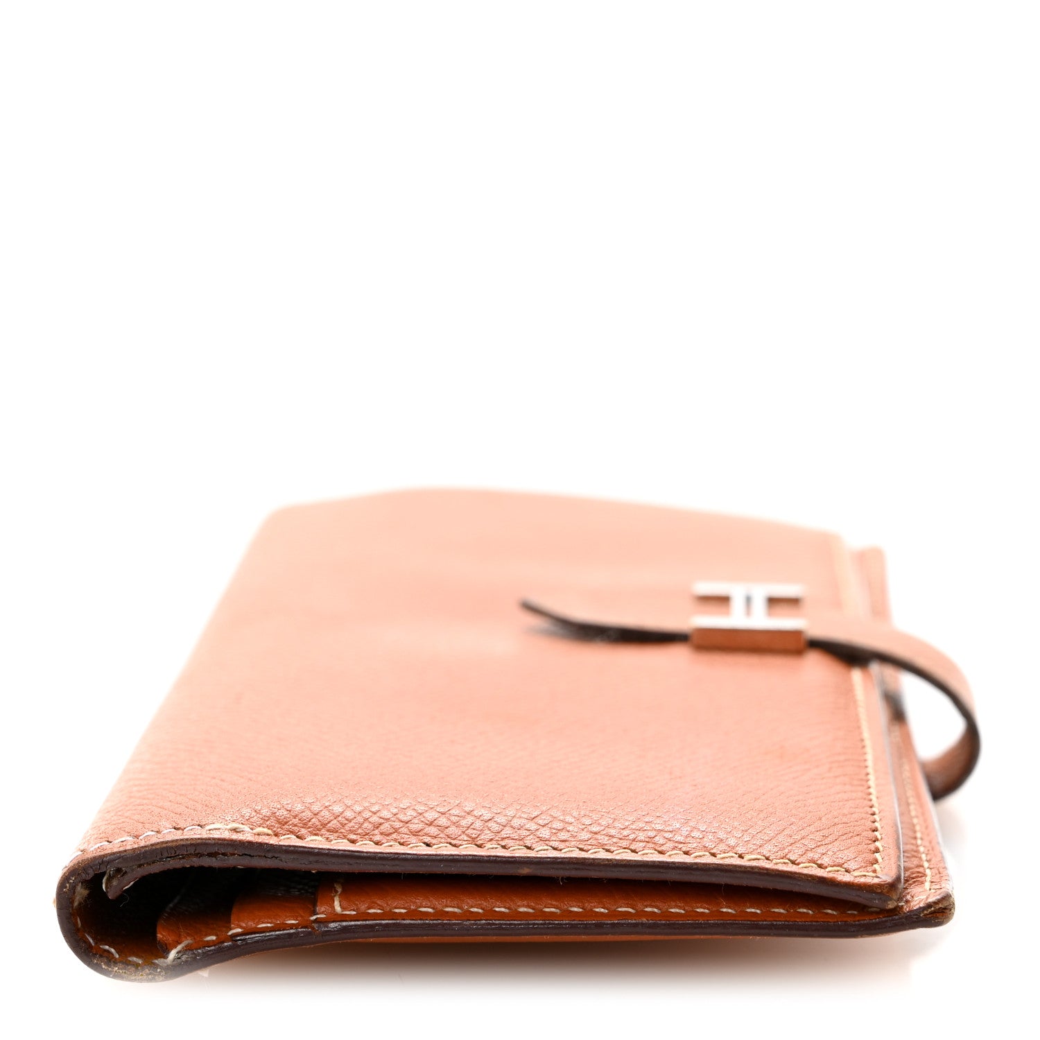 Hermes Epsom Bearn Gusset Wallet Gold 10 of 11