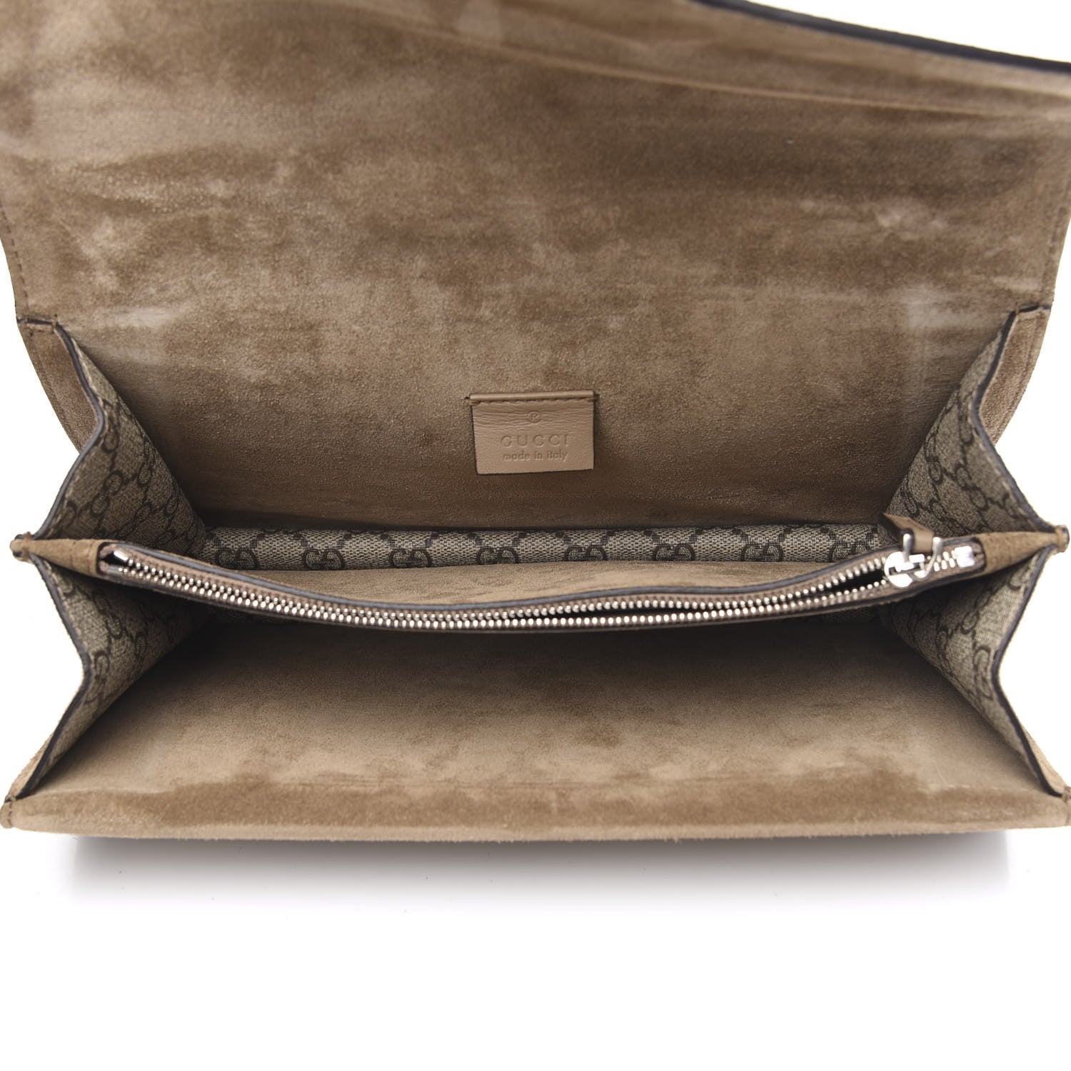 Gucci GG Supreme Monogram Small Dionysus Shoulder Bag Taupe 5 of 13