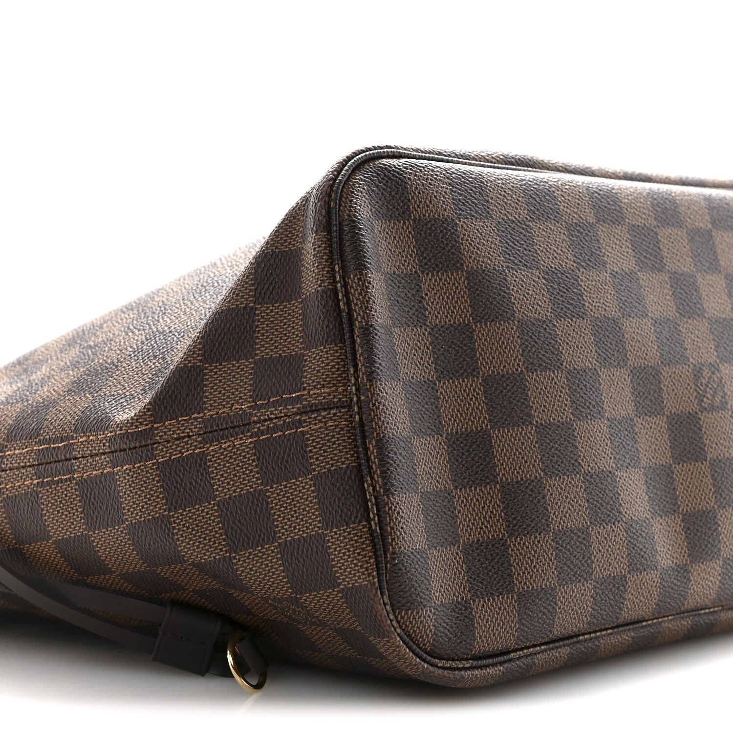 Louis Vuitton Damier Ebene Neo Neverfull MM Rose Ballerine 10 of 16