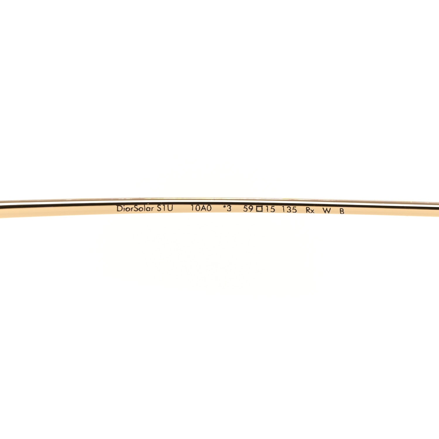 Christian Dior DiorSolar S1U Sunglasses Black 5 of 9