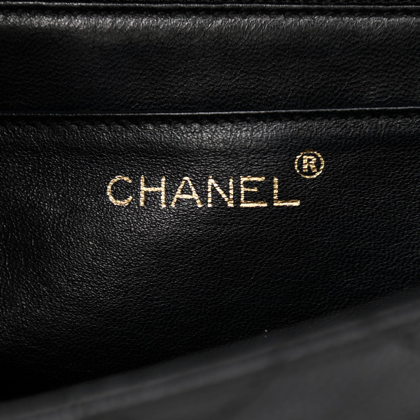 Caviar Quilted Jumbo Kelly Flap Black