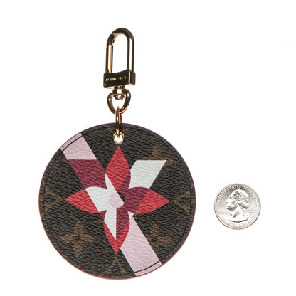 Louis Vuitton Monogram Illustre Totem Bag Charm Key Holder 2 of 4