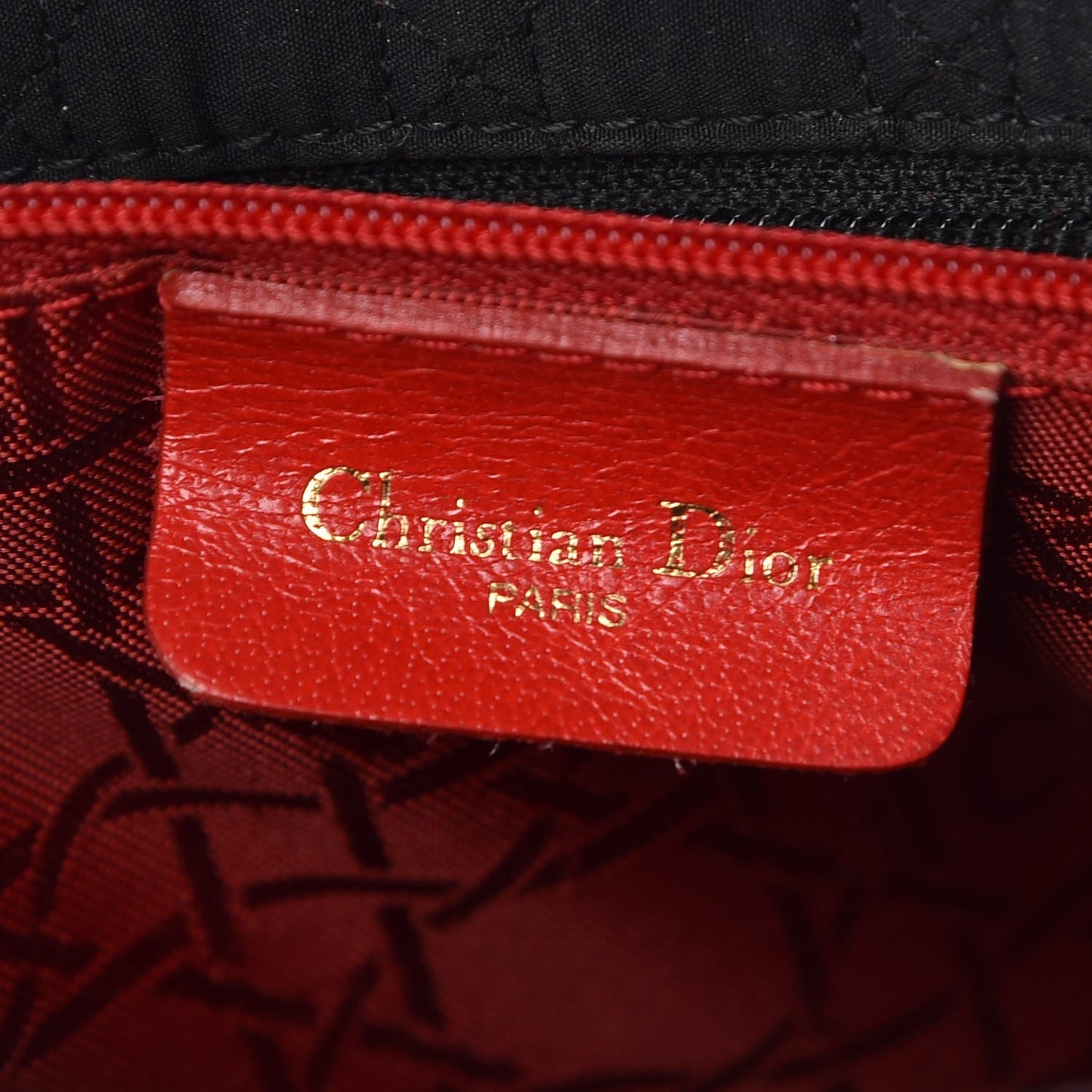 Nylon Cannage Large Lady Dior Black