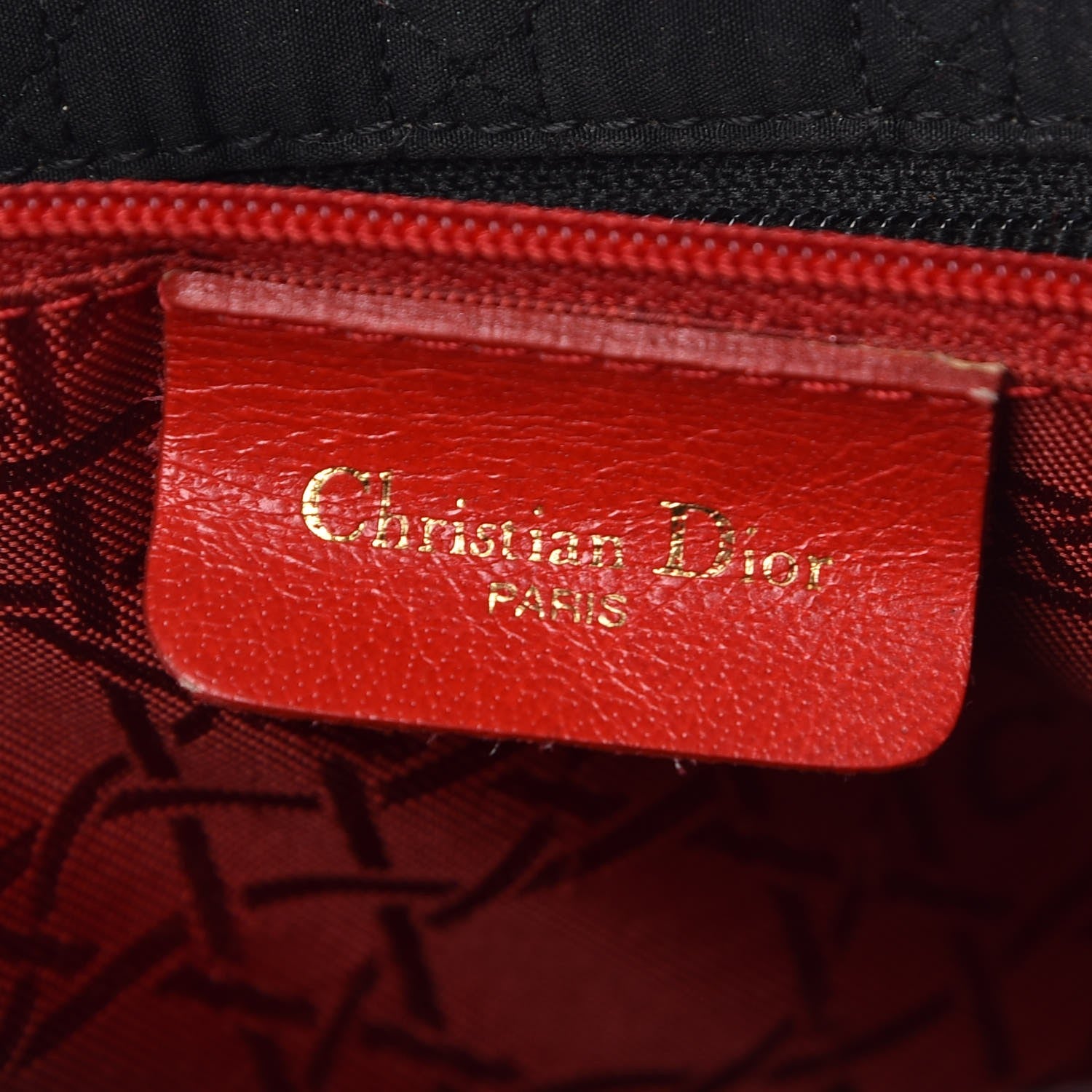 Christian Dior Nylon Cannage Large Lady Dior Black 6 of 11