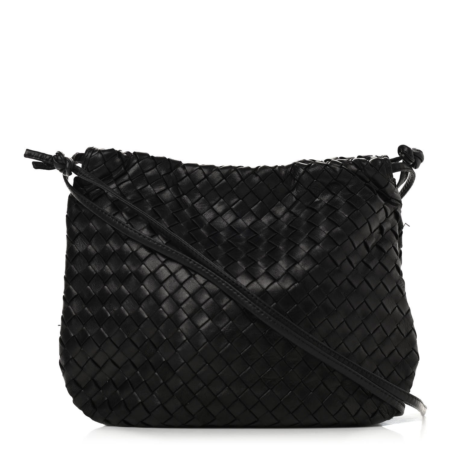 Bottega Veneta Nappa Intrecciato Crossbody Black 3 of 14
