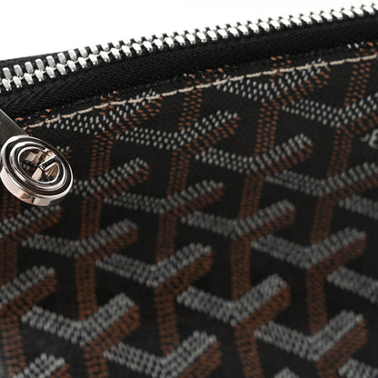 Goyard Goyardine Senat Pochette GM Black Gold 8 of 9