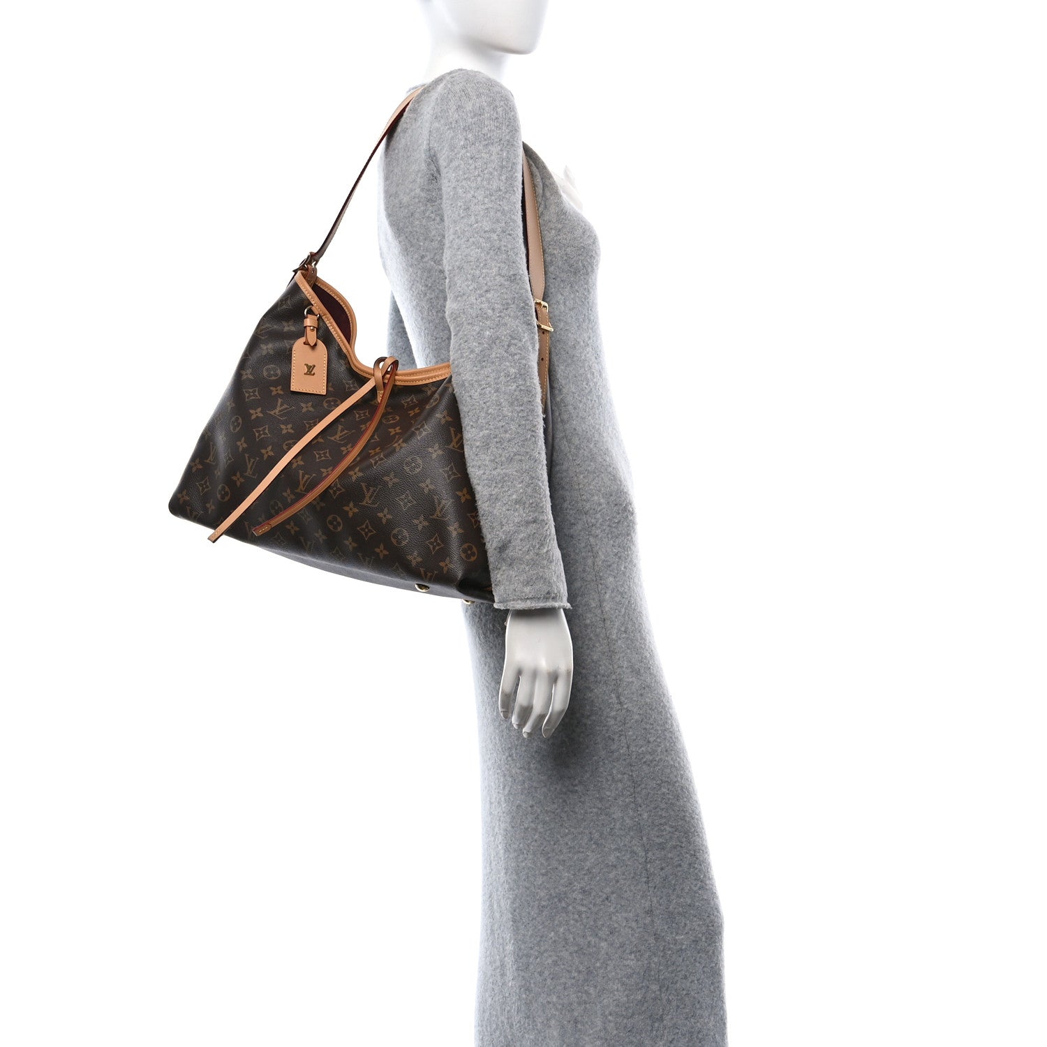 Louis Vuitton Monogram Carryall MM 2 of 14