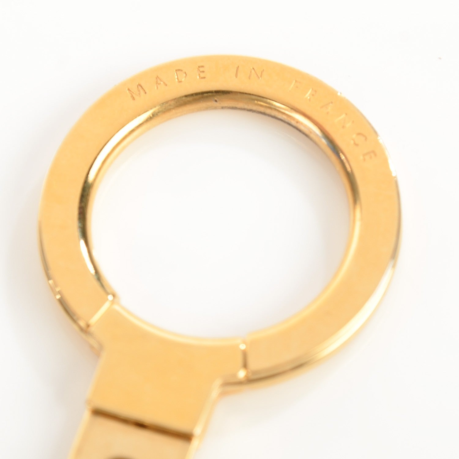 Louis Vuitton Pochette Extender Key Ring Gold 4 of 4