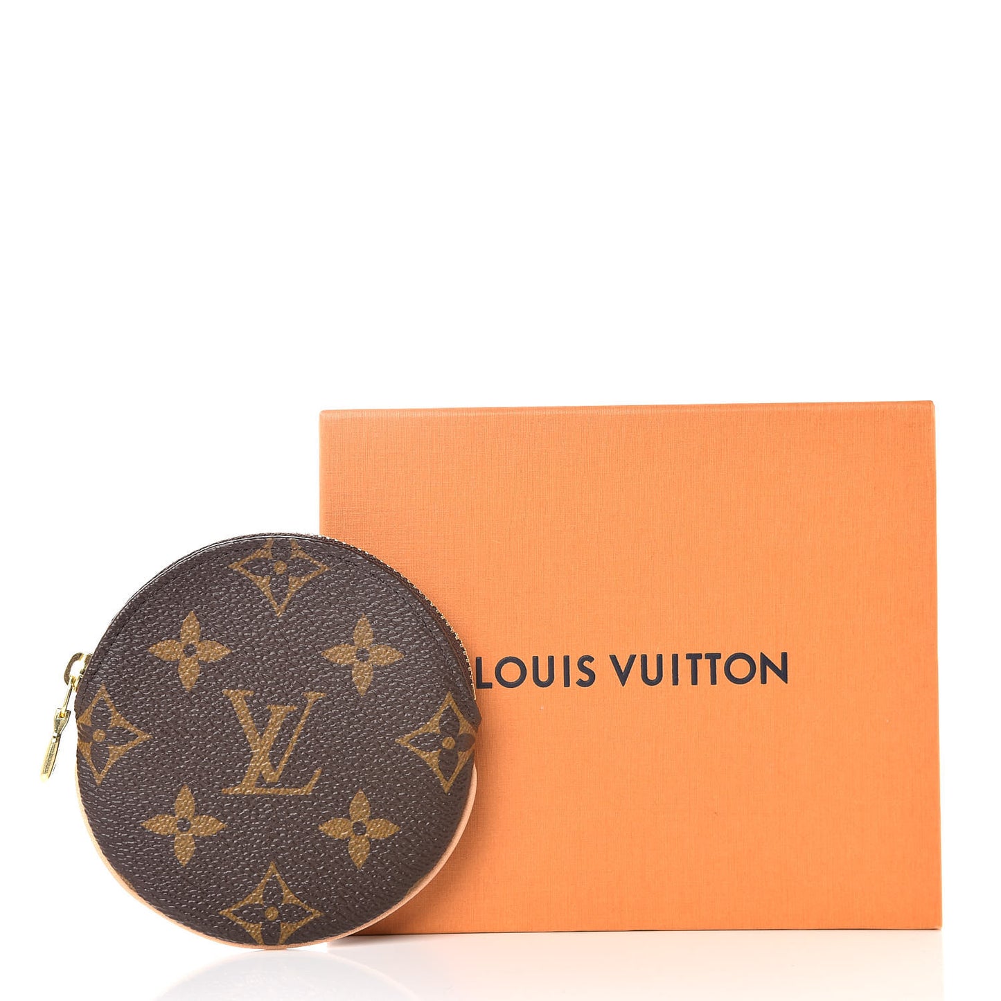 Monogram Round Coin Purse