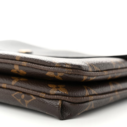 Louis Vuitton Monogram Twice Pochette Black 11 of 13