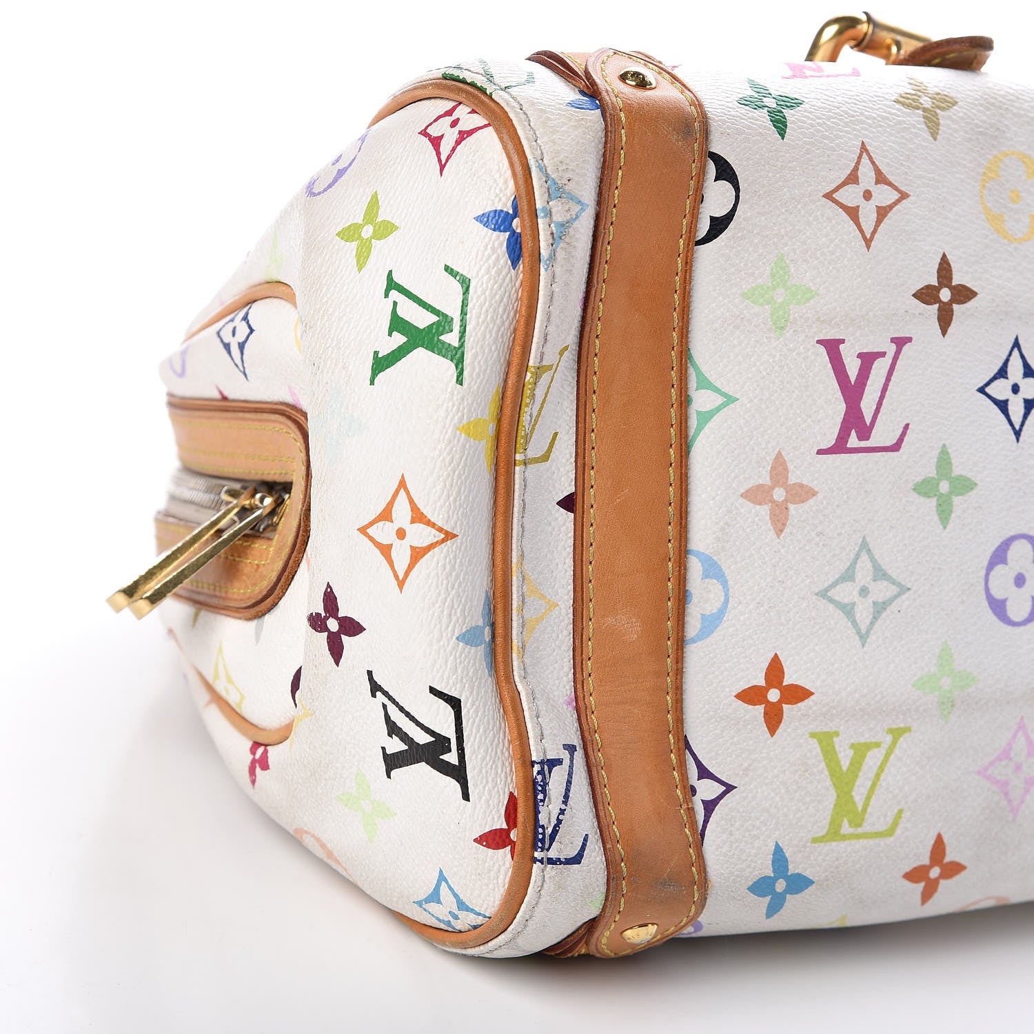Louis Vuitton Monogram Multicolor Priscilla White 7 of 20