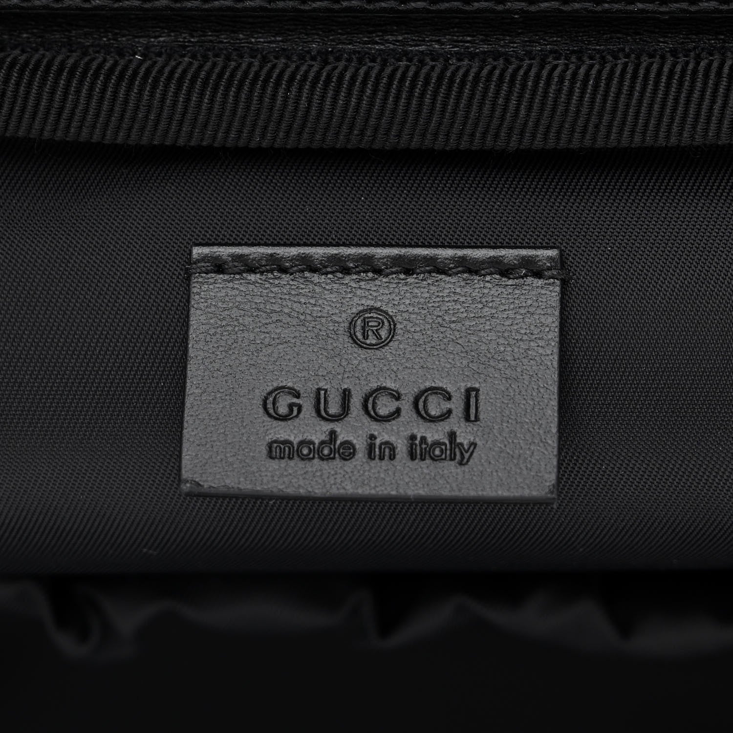 Gucci Calfskin Matelasse Large GG Marmont Vanity Cosmetic Case Black 6 of 10