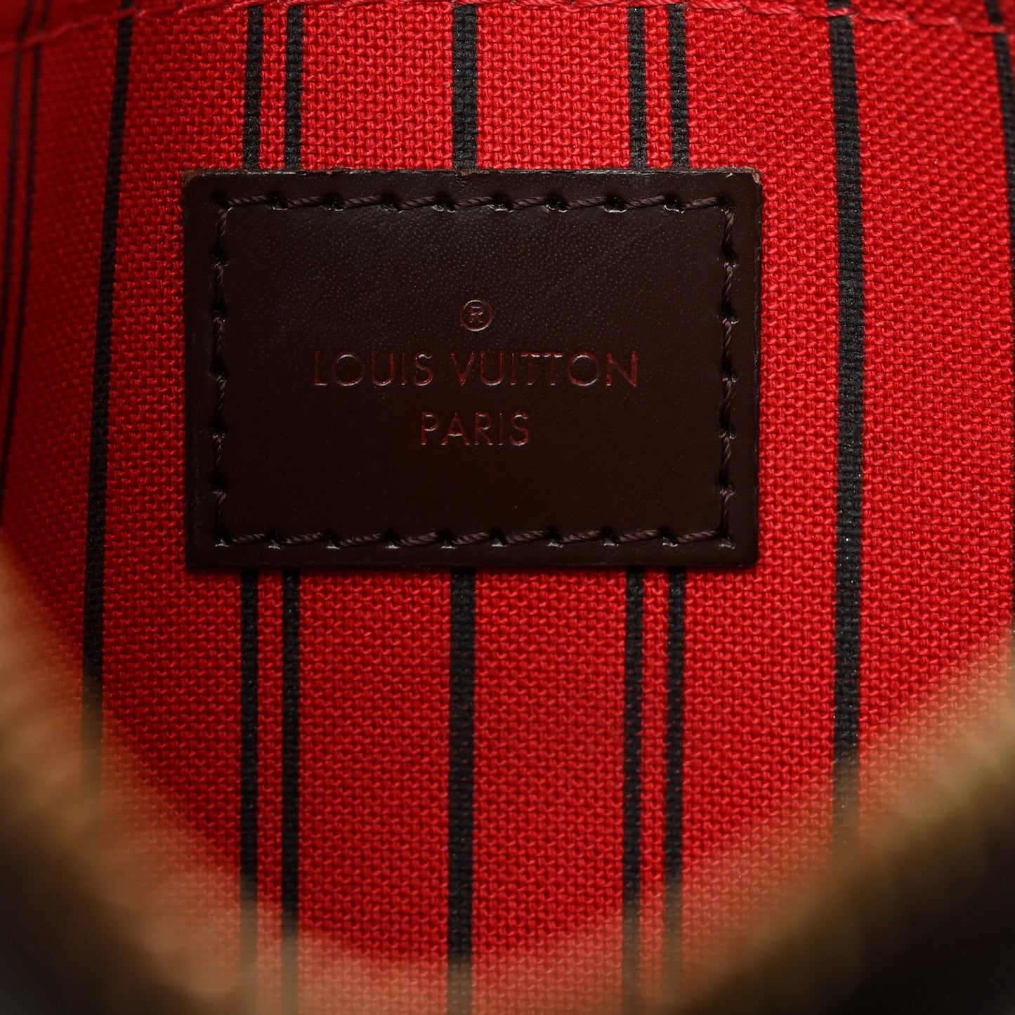 Damier Ebene Neverfull MM GM Pochette