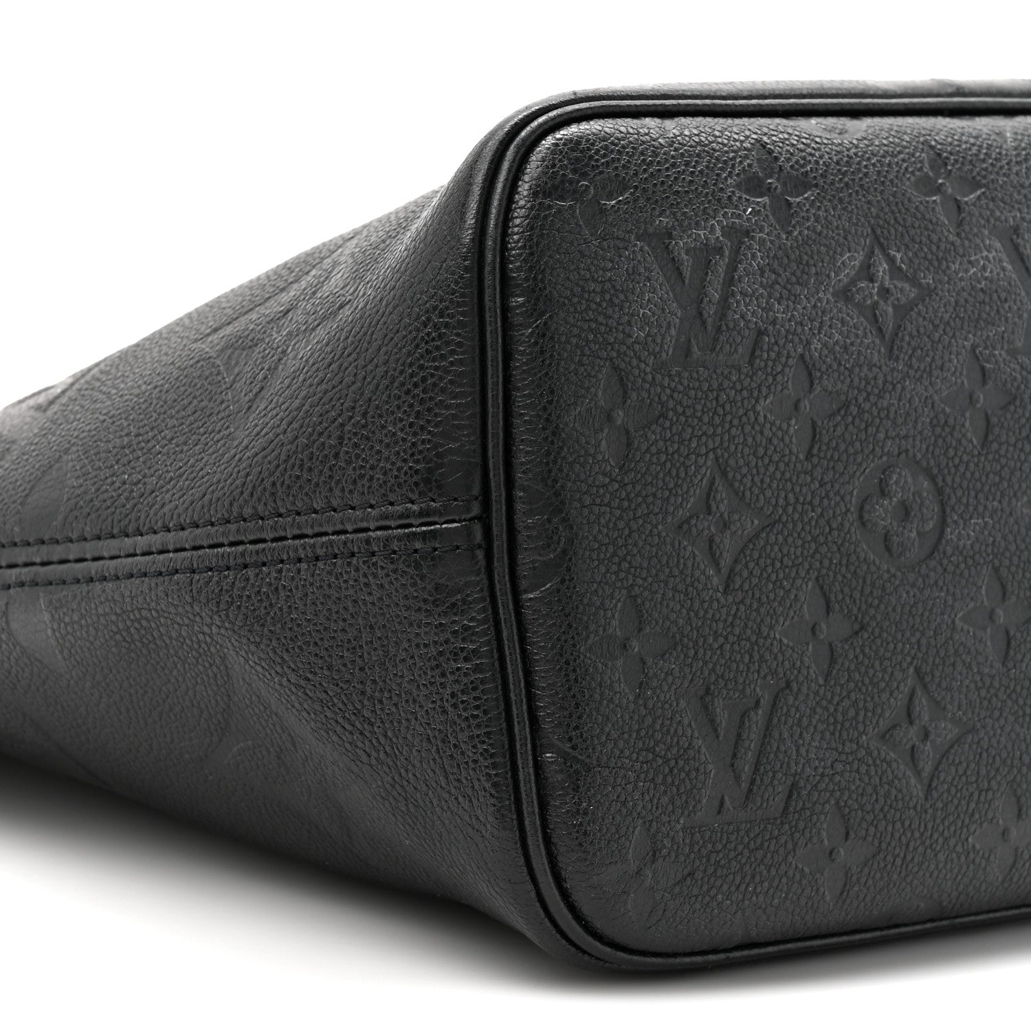 Louis Vuitton Empreinte Monogram Giant Neverfull MM Black 7 of 8