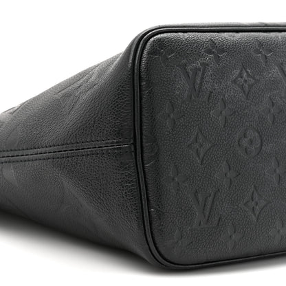 Louis Vuitton Empreinte Monogram Giant Neverfull MM Black 7 of 8