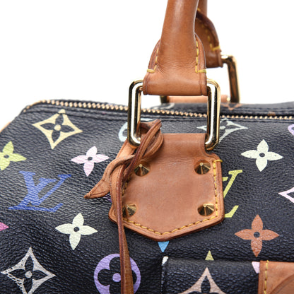 Louis Vuitton Monogram Multicolor Speedy 30 Black 17 of 24