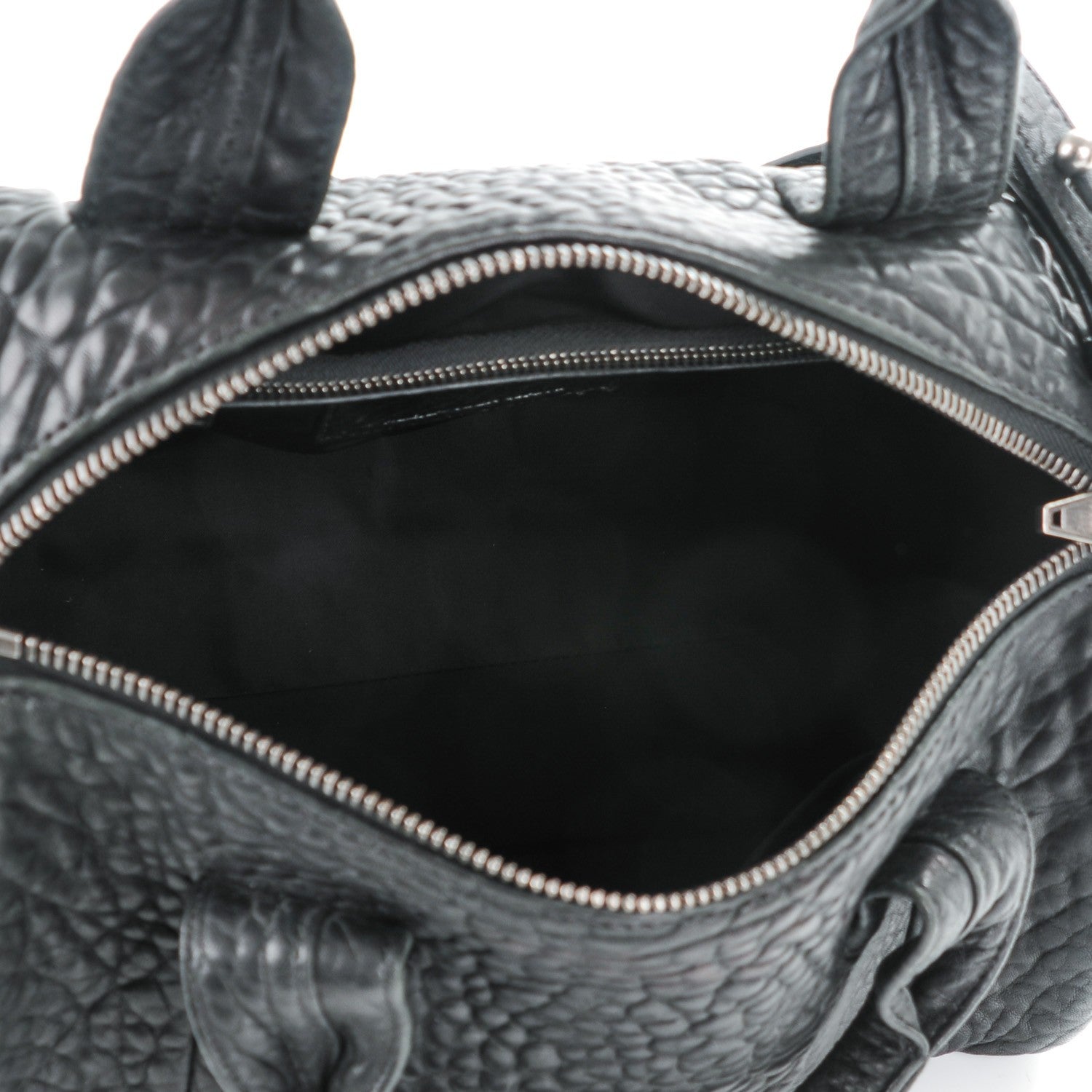 Alexander Wang Pebbled Lambskin Rocco Black Nickel Hardware 5 of 7