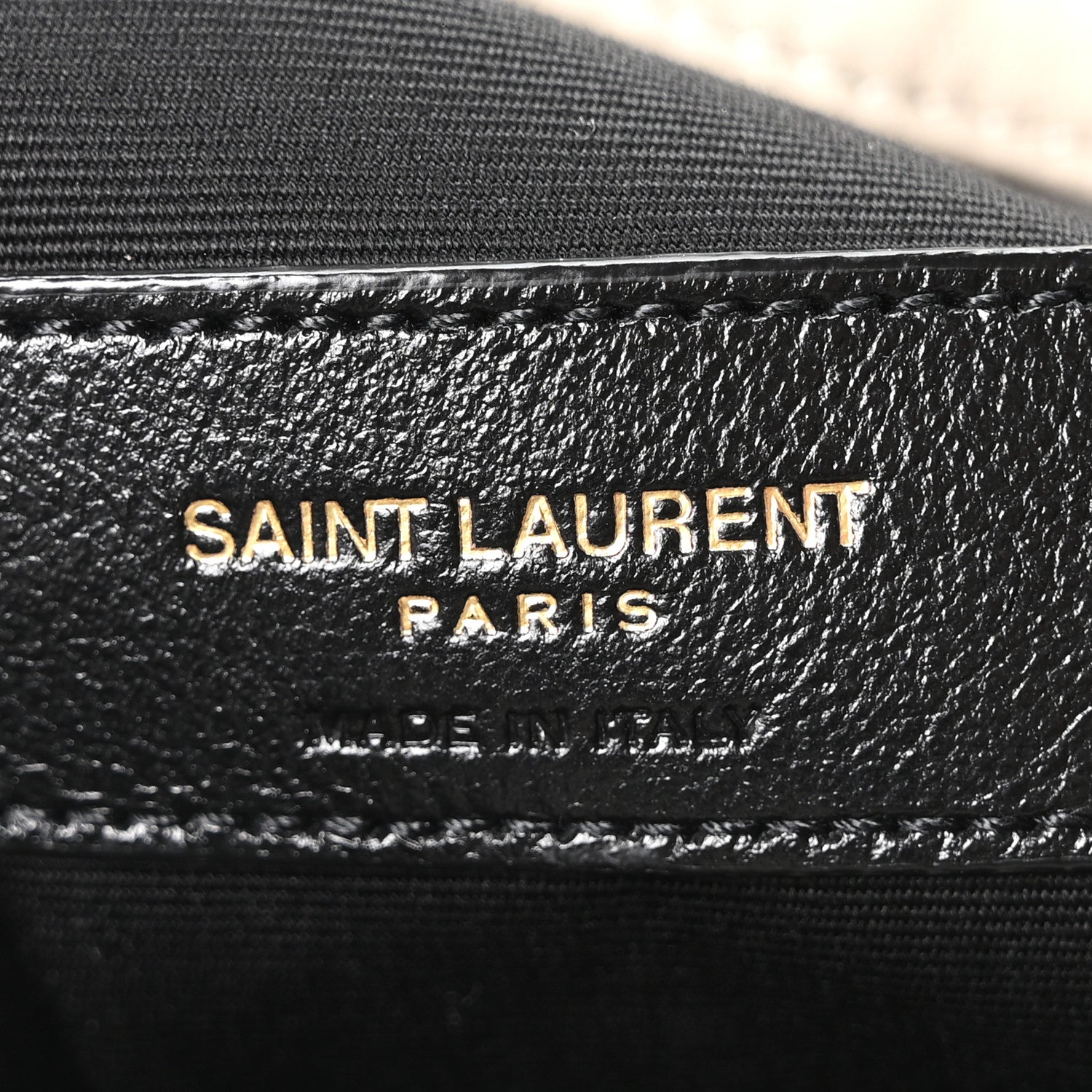 Saint Laurent Lambskin Matelasse Large Jamie Pochon Crema Soft 7 of 11