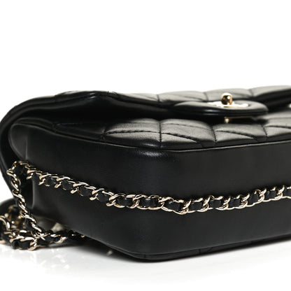 Chanel Lambskin Quilted Small My Precious Flap Black 8 of 10