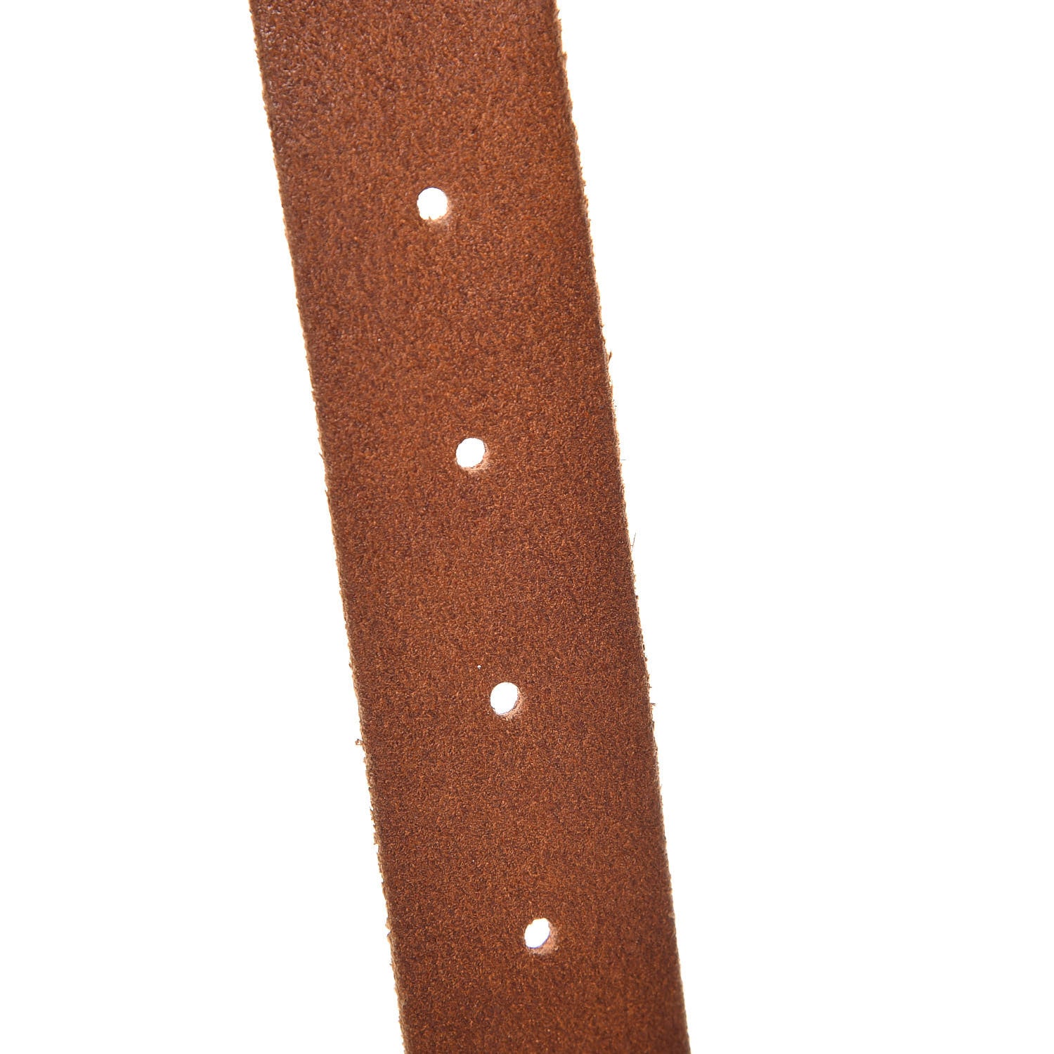 Gucci Cuoio Toscano Nickel Double Double G 30mm Belt 85 34 Cuir 5 of 8