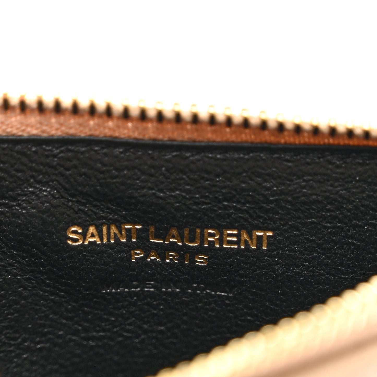 Monogram Grain de Poudre 5 Fragments Zip Pouch Card Holder Dark Beige