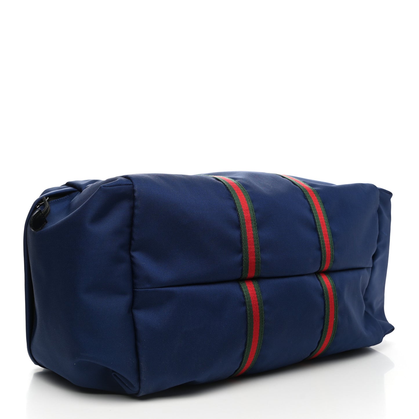 Technical Canvas Web Duffle Bag Blue