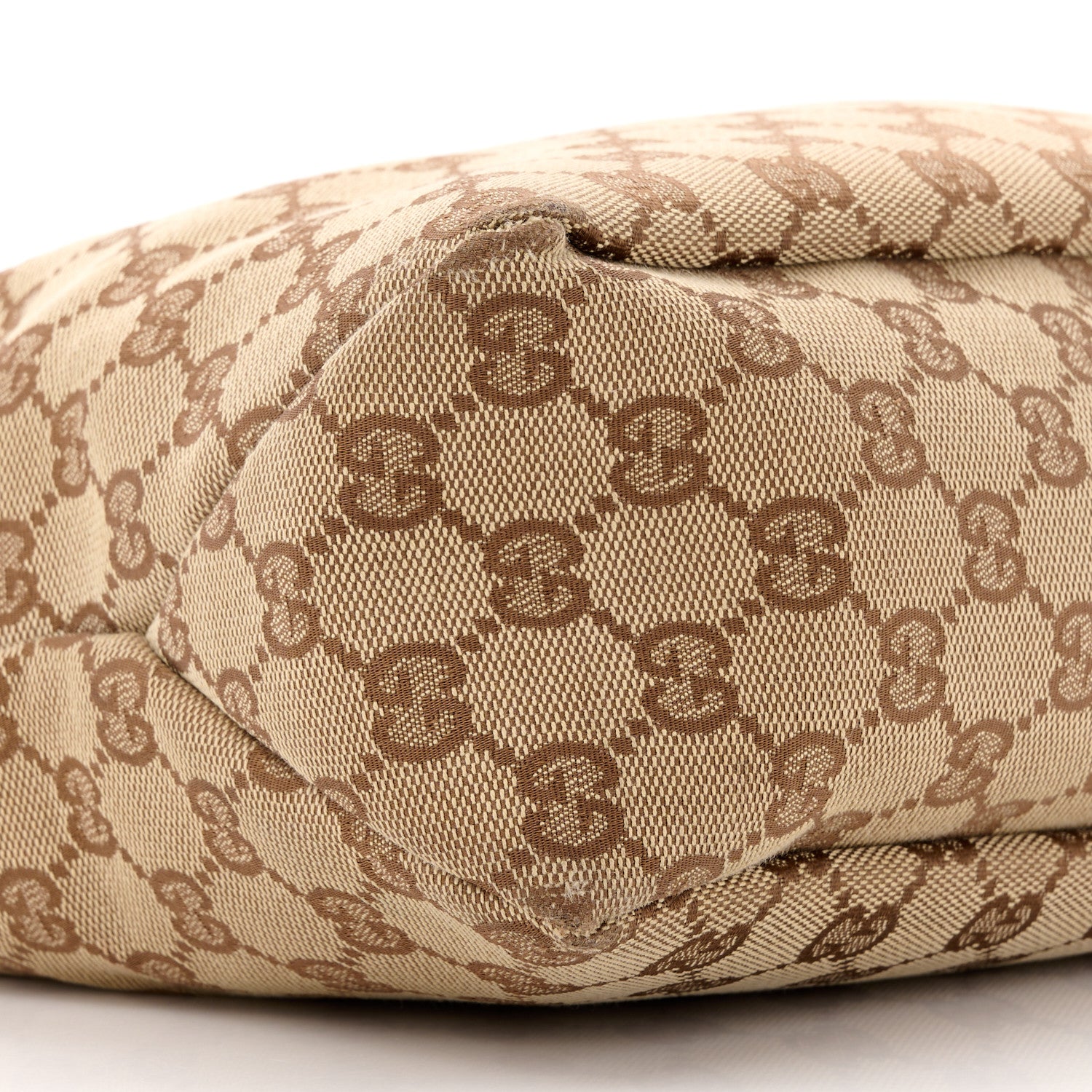 Gucci Monogram Medium Horsebit Chain Hobo Dark Brown 10 of 18