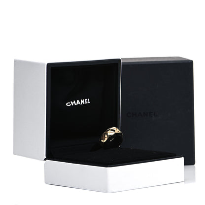 Chanel 18K Yellow Gold Small Coco Crush Ring 50 5.5 5 of 5