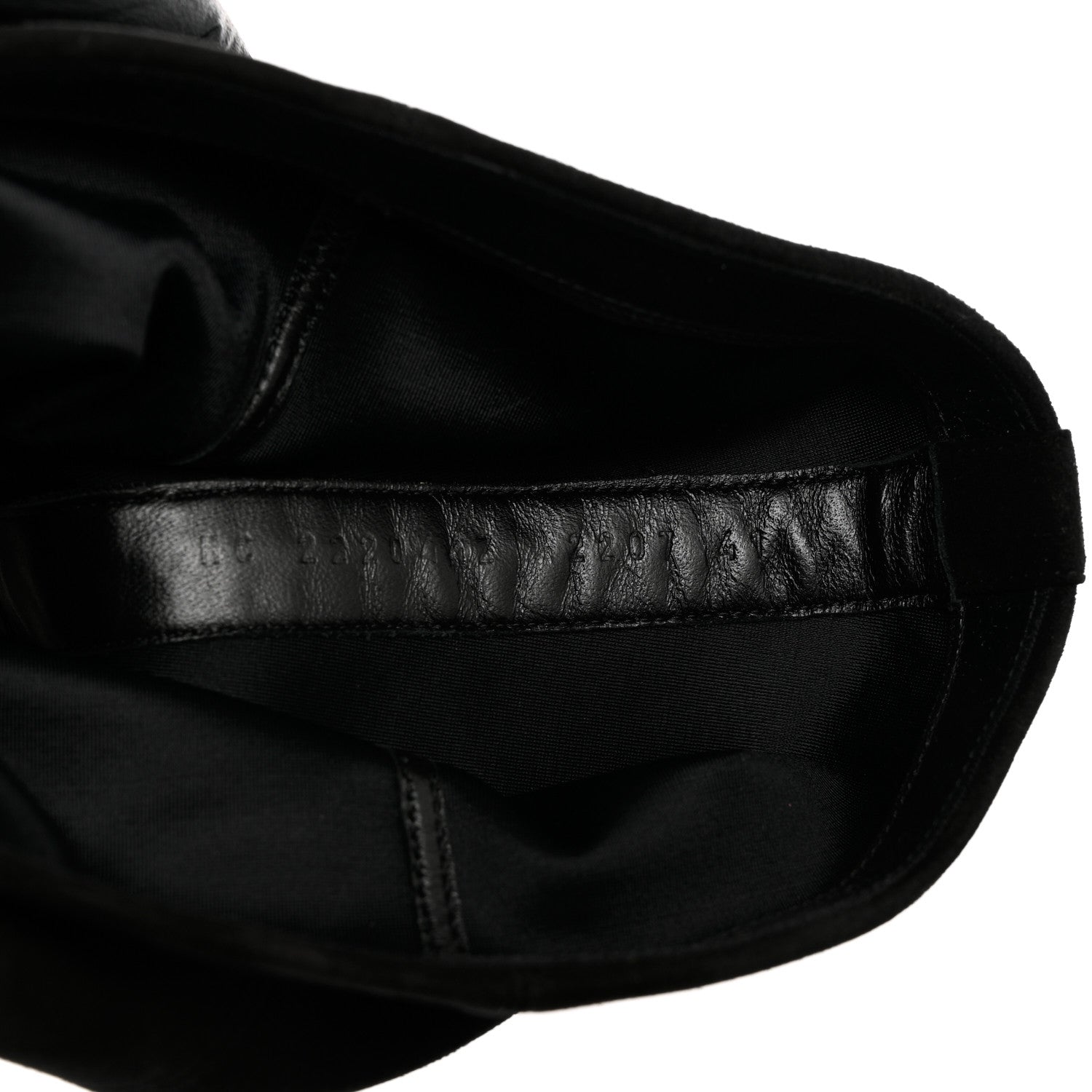 Hermes Velvet Goatskin Fallon 30 Boots 41 Black 6 of 9