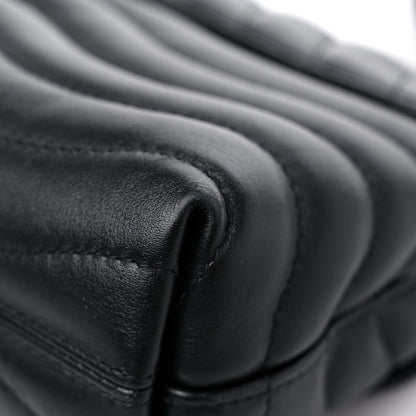 Louis Vuitton Calfskin LV New Wave Chain Bag Black 10 of 15