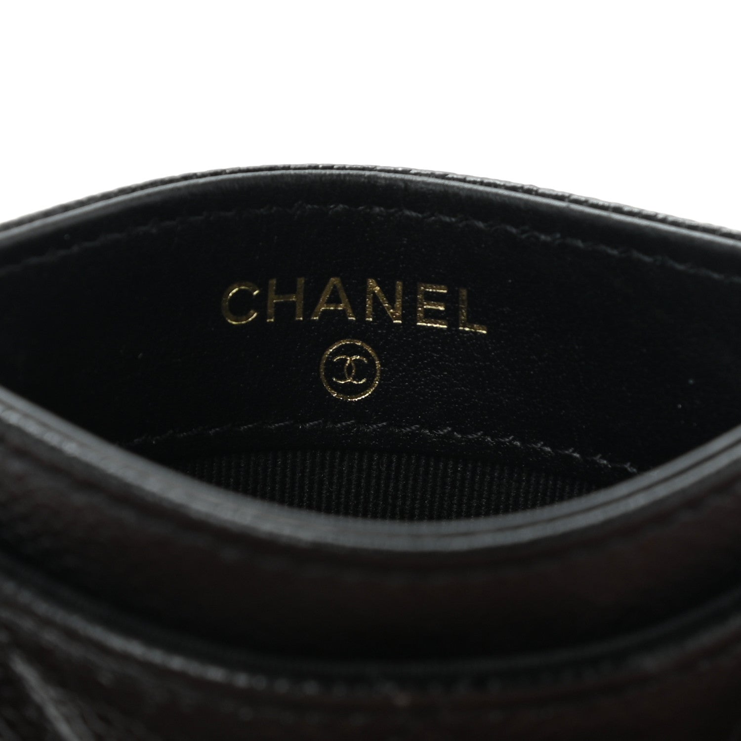 Chanel Caviar Quilted Multi Chain CC Card Holder Black 6 of 11