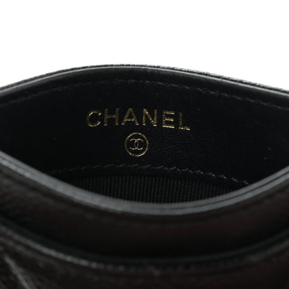 Chanel Caviar Quilted Multi Chain CC Card Holder Black 6 of 11