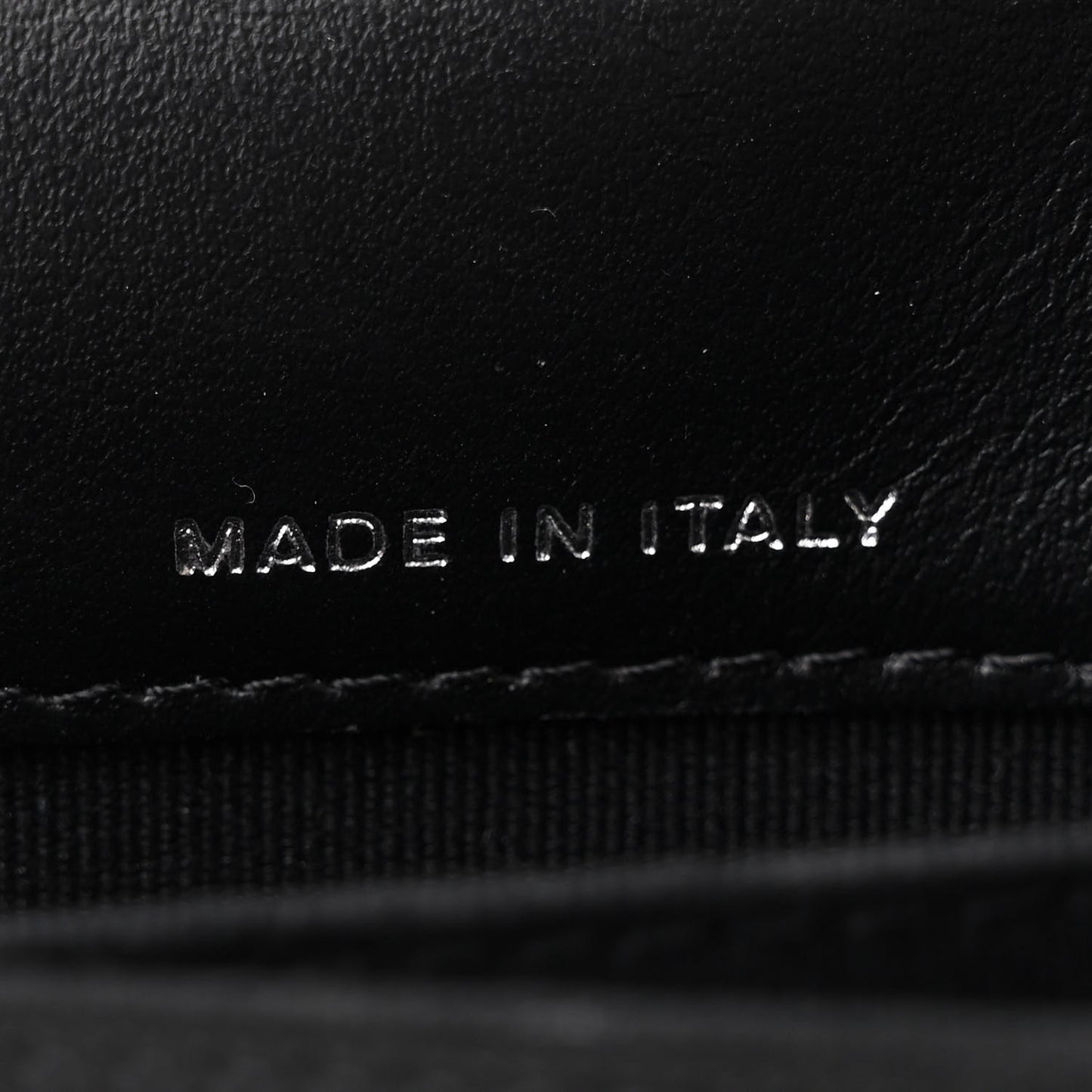 Aged Calfskin Quilted Mini Reissue Wallet On Chain WOC So Black