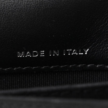 Chanel Aged Calfskin Quilted Mini Reissue Wallet On Chain WOC So Black 8 of 14