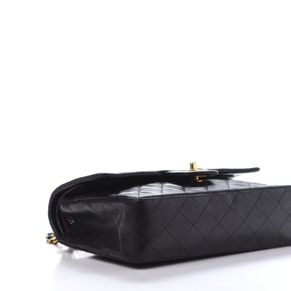 Chanel Lambskin Quilted Medium Double Flap Black 5 of 11