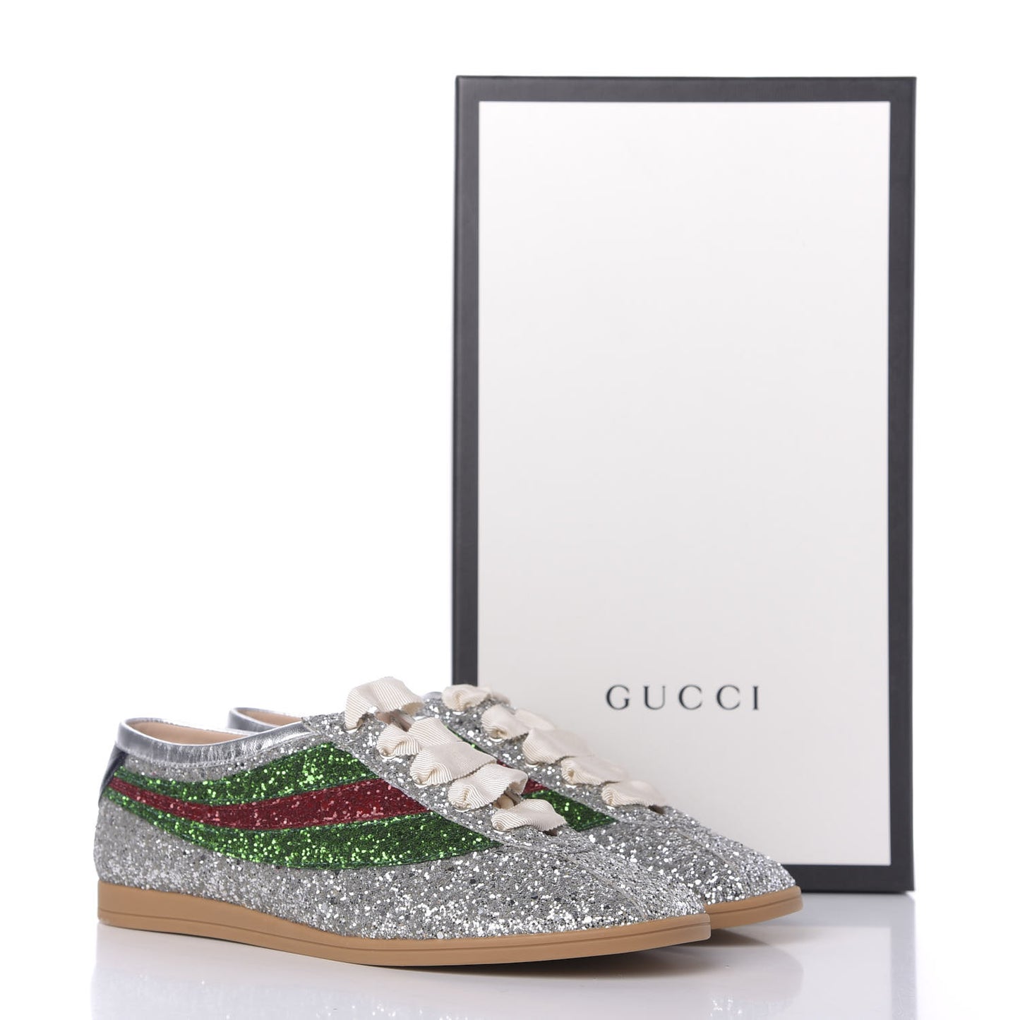 Glitter Fabric Web Mens Falacer Sneakers 8 Silver