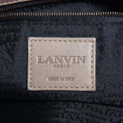 Lanvin Leather Medium Happy Shoulder Bag Mastic 6 of 8