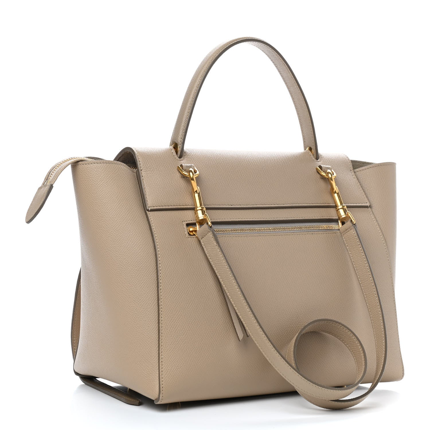 Celine Grained Calfskin Mini Belt Bag Light Taupe 3 of 12