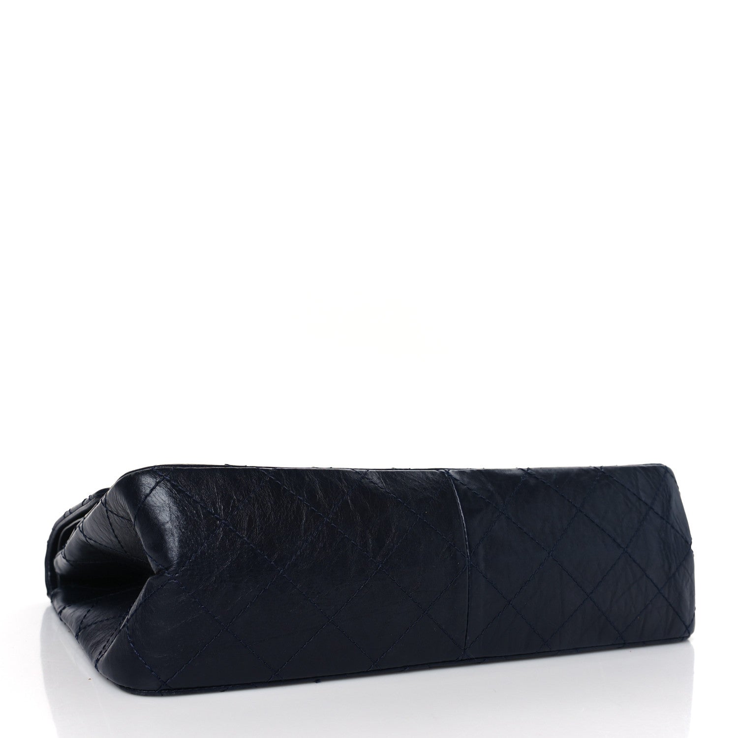Chanel Aged Calfskin Quilted 2.55 Reissue 227 Flap Navy Blue 4 of 9