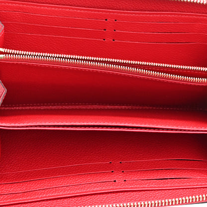 Louis Vuitton Empreinte Zippy Wallet Scarlet 5 of 9