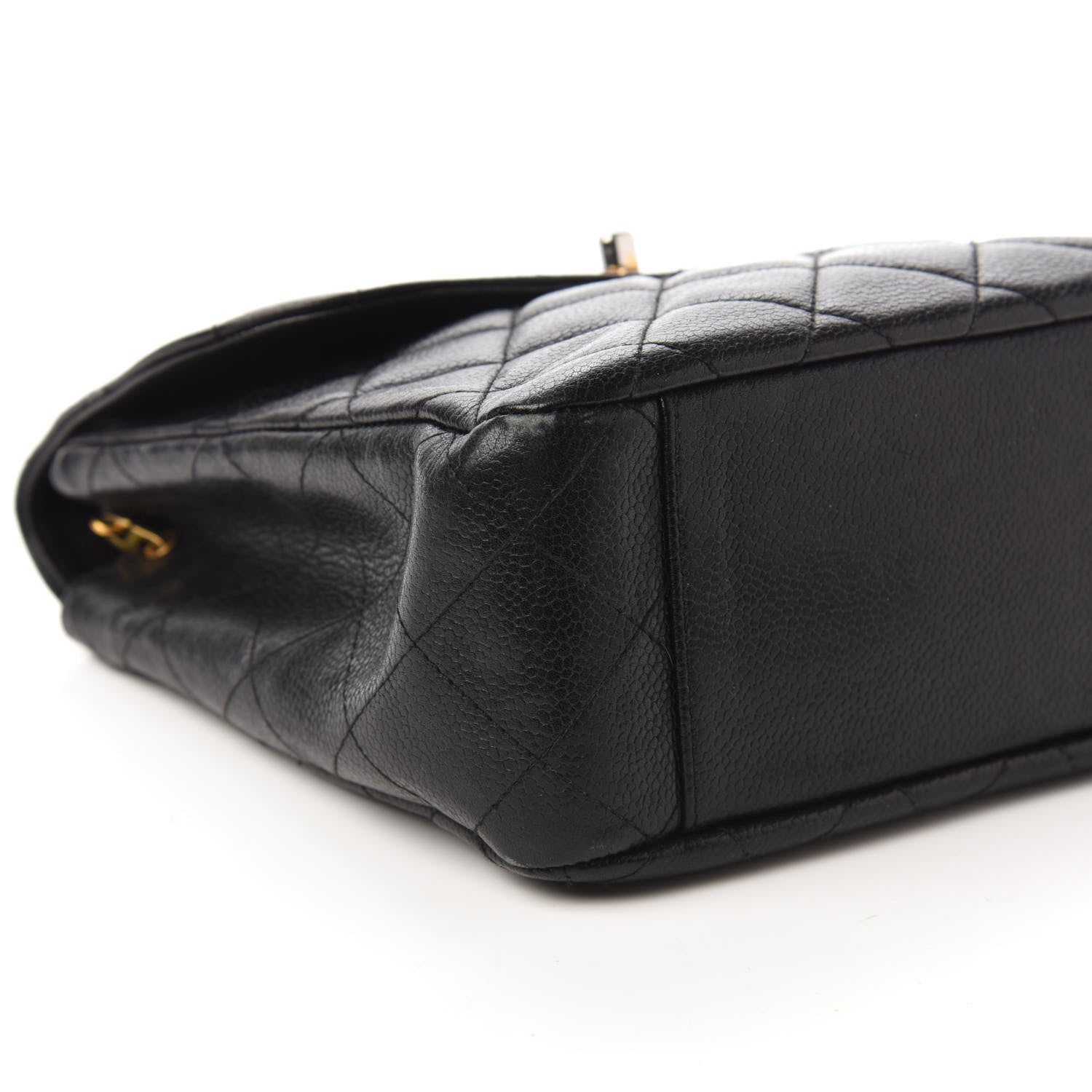 Chanel Caviar Quilted Small Single Flap Black 6 of 12