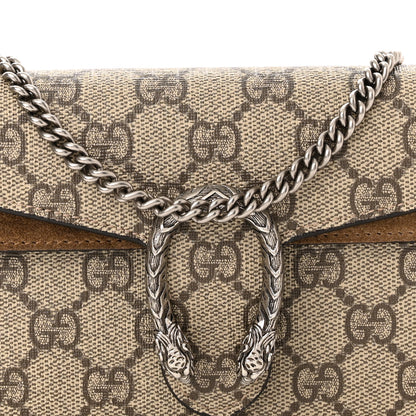 Gucci GG Supreme Monogram Super Mini Dionysus Shoulder Bag Taupe 7 of 10