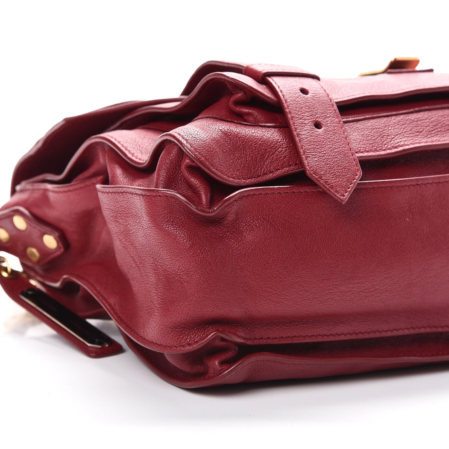 Lambskin Medium PS1 Satchel Chianti