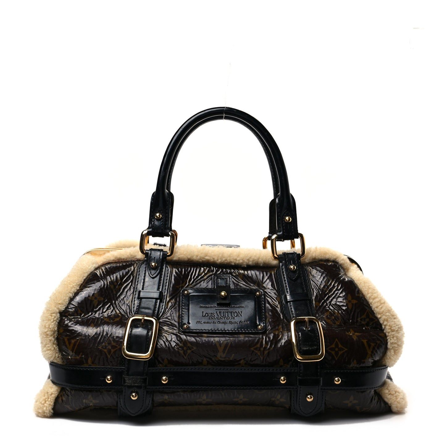 Monogram Shearling Storm Bag