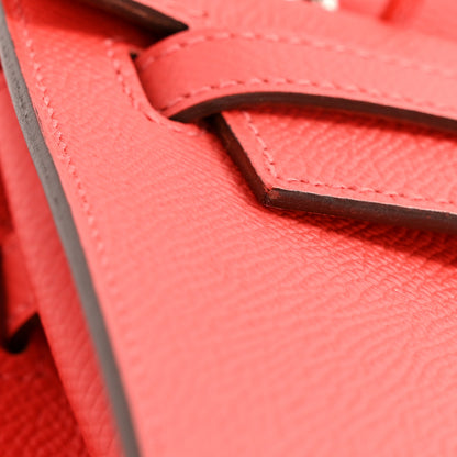 Hermes Epsom Kelly Sellier 25 Rose Jaipur 13 of 14