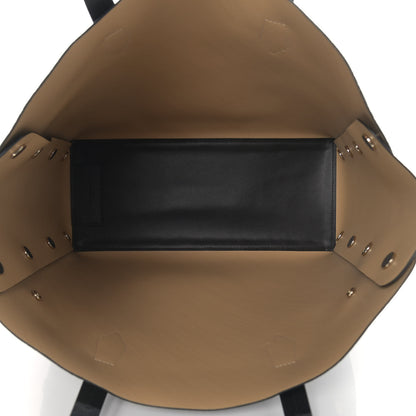 Givenchy Calfskin Chain Embossed Medium Bond Shopper Tote Black 6 of 10