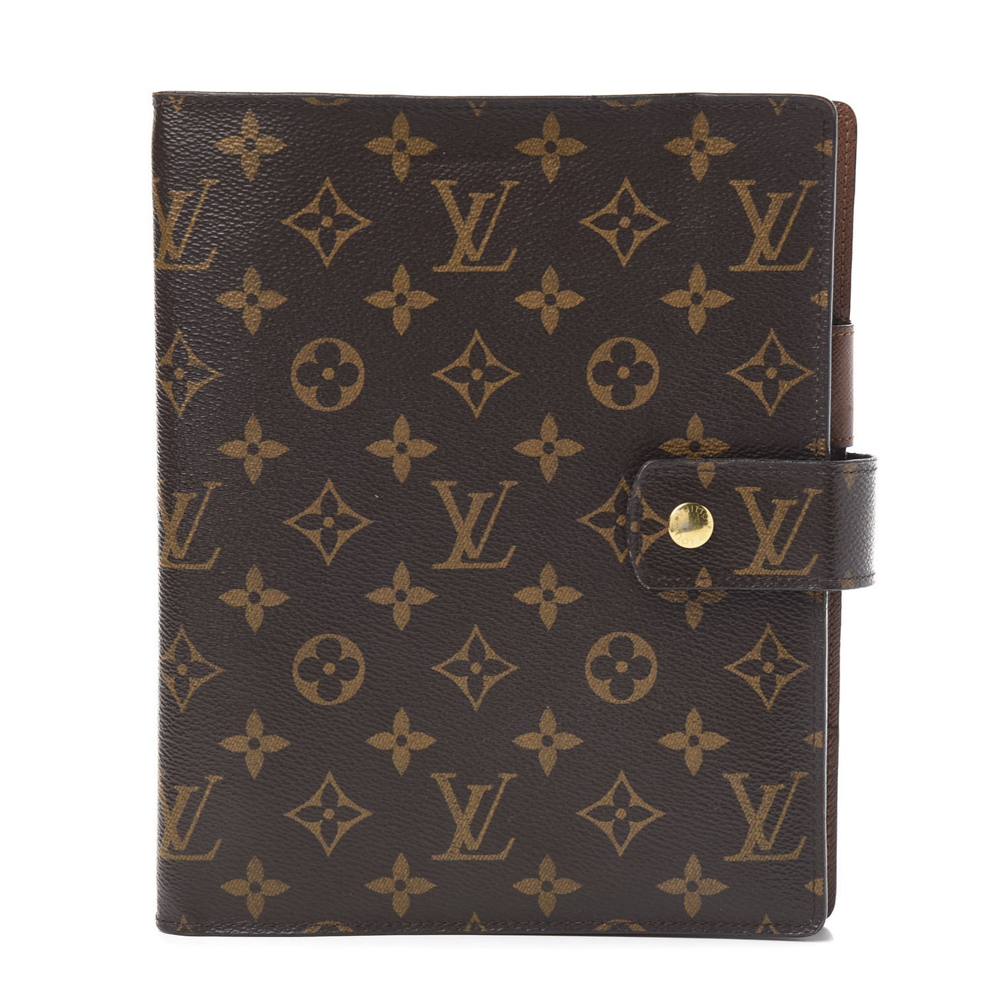 Monogram Large Ring Agenda Cover