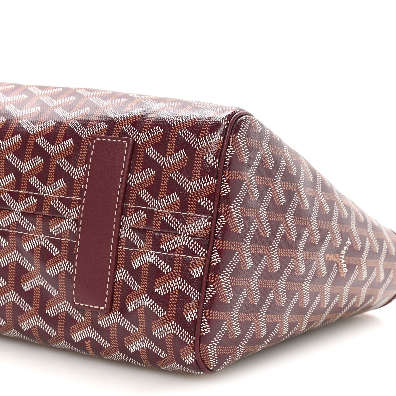 Goyard Goyardine Rouette PM Burgundy 9 of 9