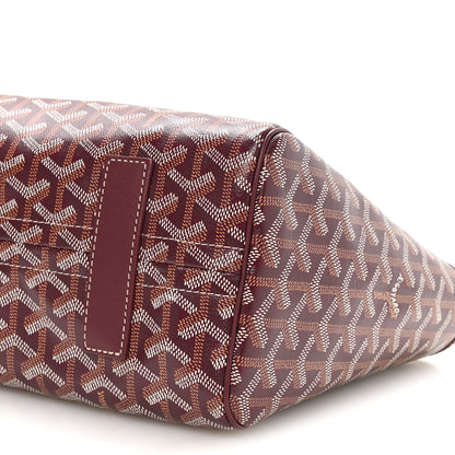 Goyard Goyardine Rouette PM Burgundy 9 of 9